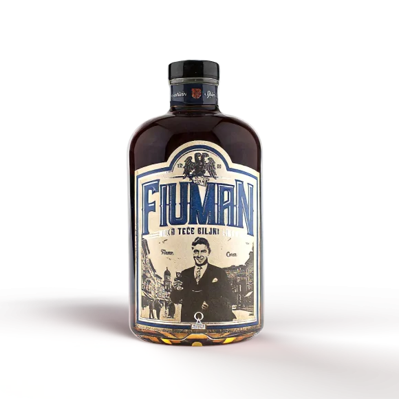 Fiuman liker 0,7L – premium craft liker s Kvarnera