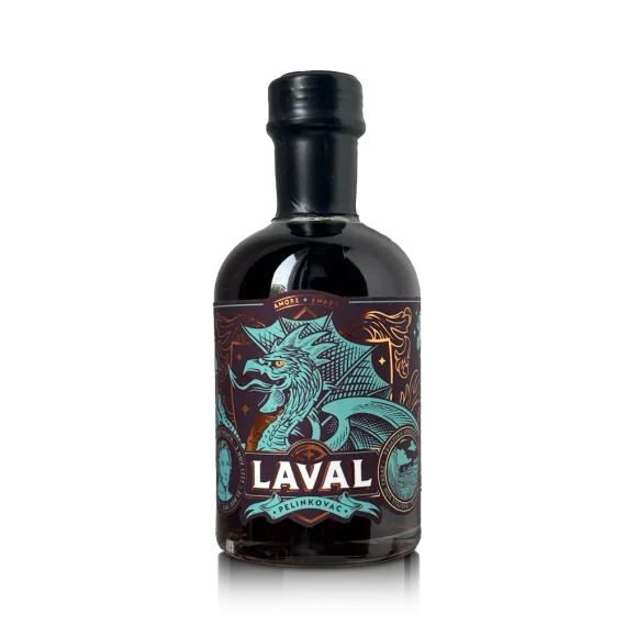 Laval Pelinkovac 0.2L bottle – aromatic herbal liqueur from Kvarner
